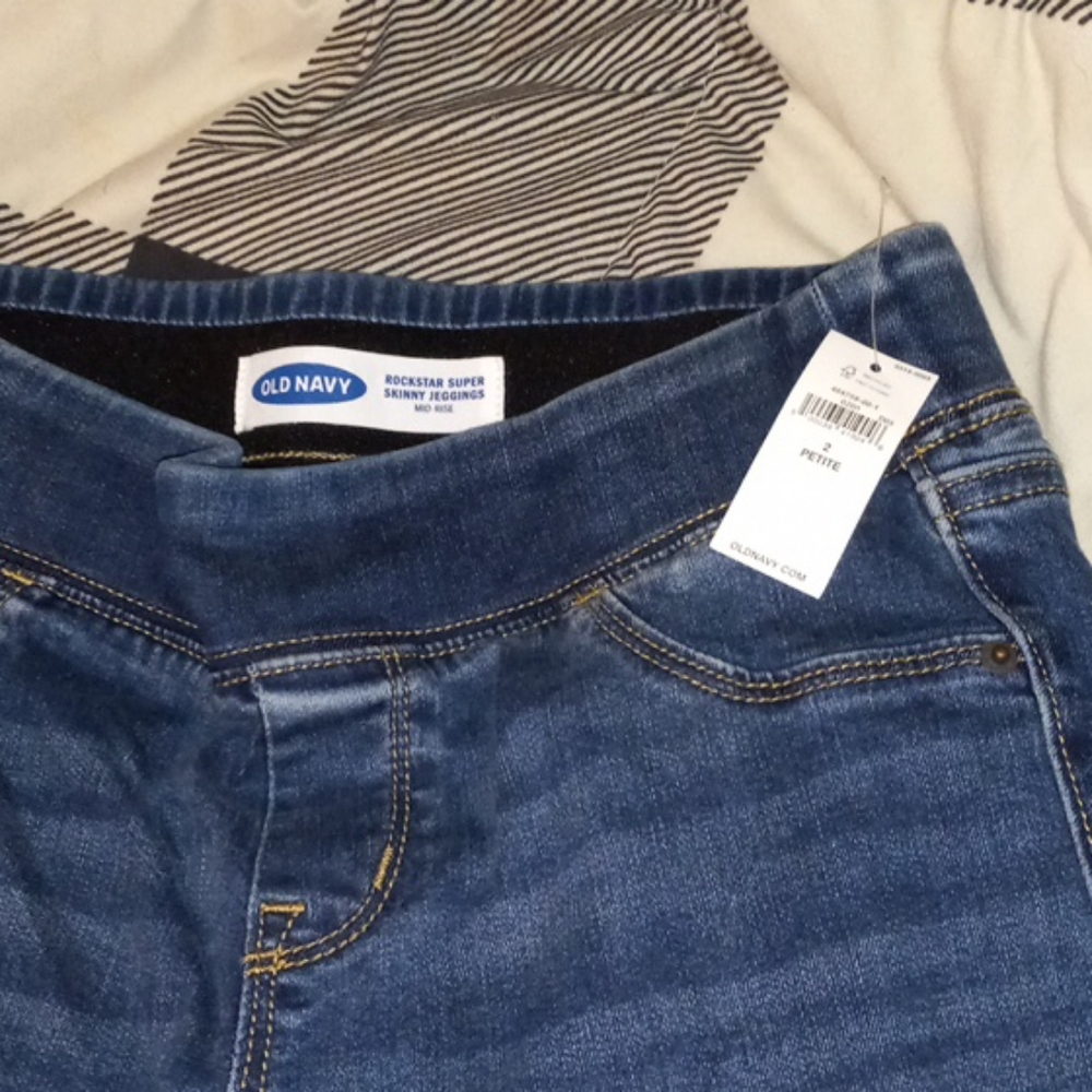 New Old Navy rockstar super skinny jeggings